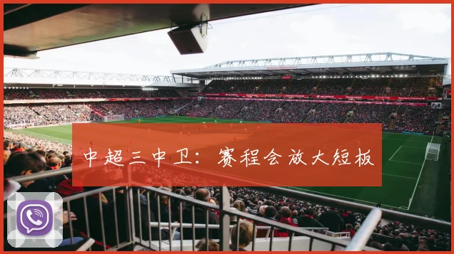 中超三中卫：赛程会放大短板