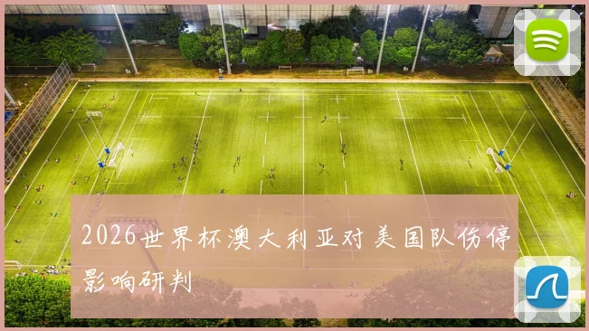 2026世界杯澳大利亚对美国队伤停影响研判